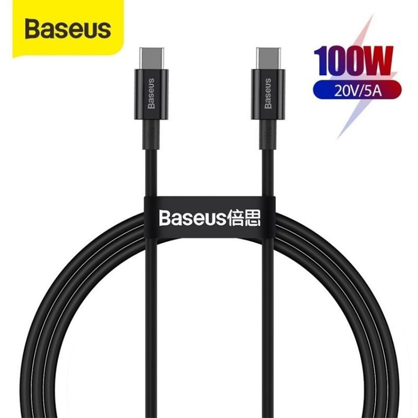 Cáp sạc nhanh truyền dữ liệu Baseus Superior Series fast charge data cable type C to type C 100W-Hàng chính hãng