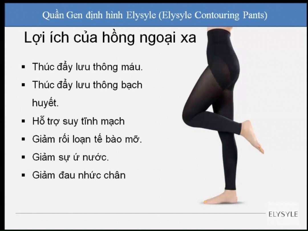 Quần gen định hình Elysyle - hỗ trợ giãn tĩnh mạch, đau mỏi lưng hiệu quả