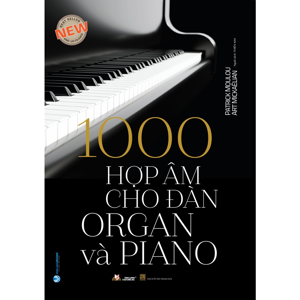 1000 Hợp Âm Cho Đàn Organ Và Piano ( Tái bản 2023)