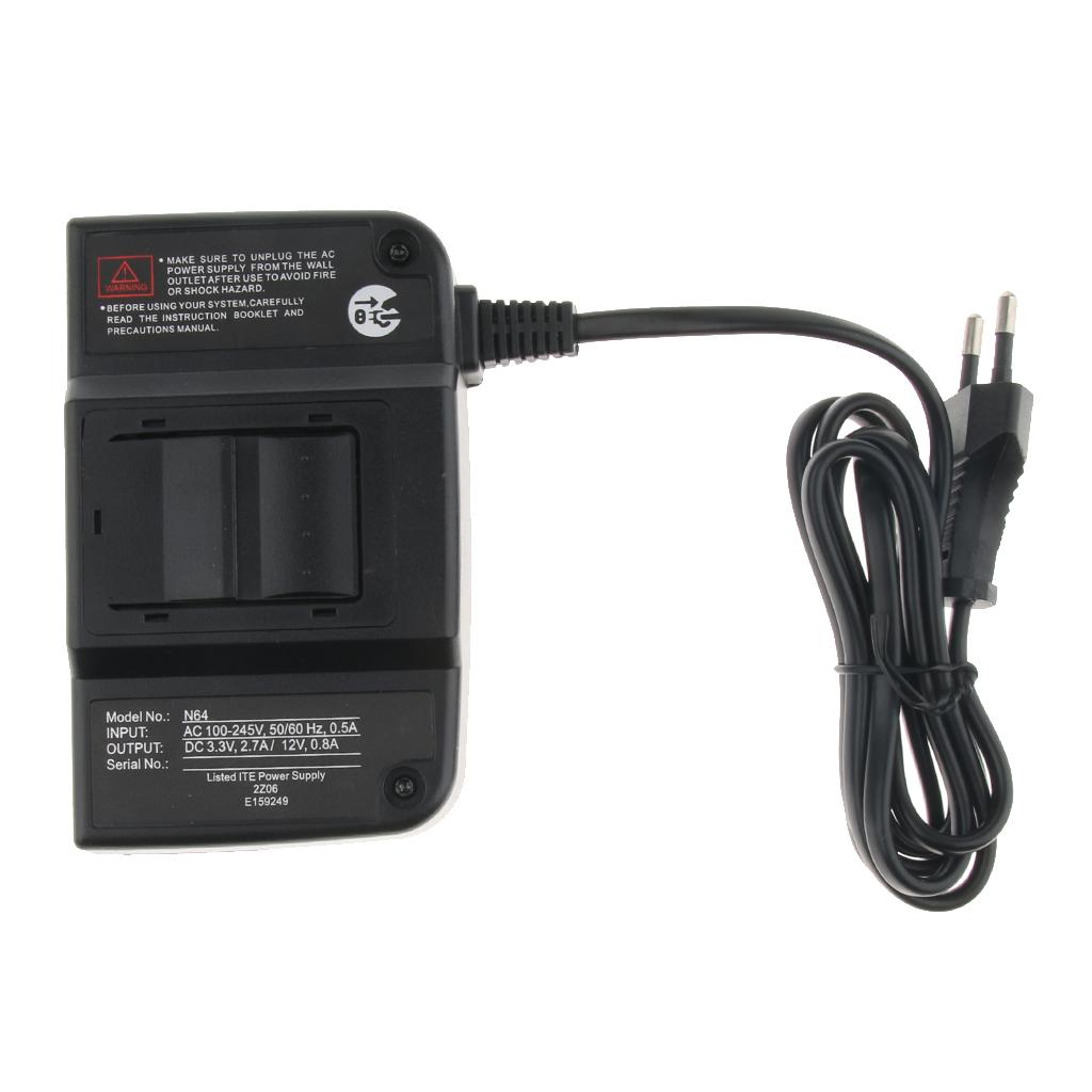 Sunnimix Thay Thế AC Adapter Đơn Vị Cung Cấp Điện Gạch Dành Cho Máy Nintendo N64 Bộ Điều Khiển