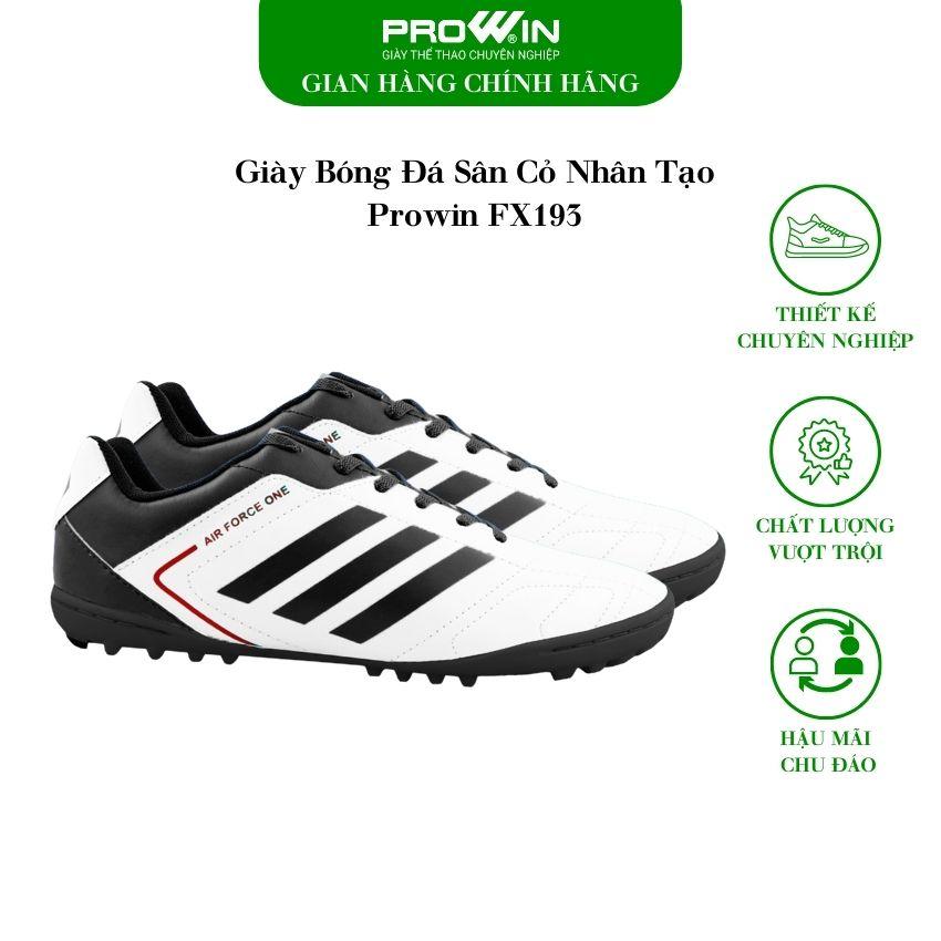 Giày bóng đá sân cỏ nhân tạo PROWIN FX193 - Đen