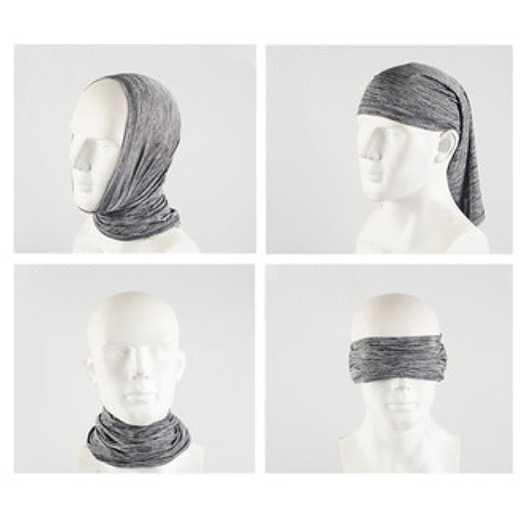 2x Silky Cycling Face Cover Balaclava Dustproof Headscarf Skiing Neck Warmer