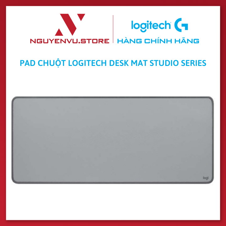 Pad Chuột Logitech Desk Mat Studio Series - Hàng Chính Hãng