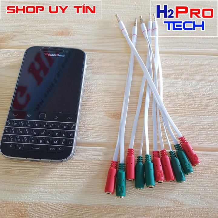 Cáp chia Tai Nghe 3.5 ra Mic và Loa - Jack Chia Cổng Tai Nghe- Loại đẹp
