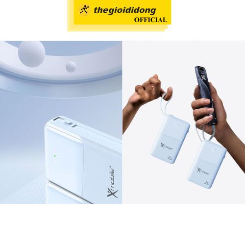 Pin sạc dự phòng Polymer 20000mAh Type C PD QC 3.0 22.5W Xmobile S2032U - Hàng chính hãng