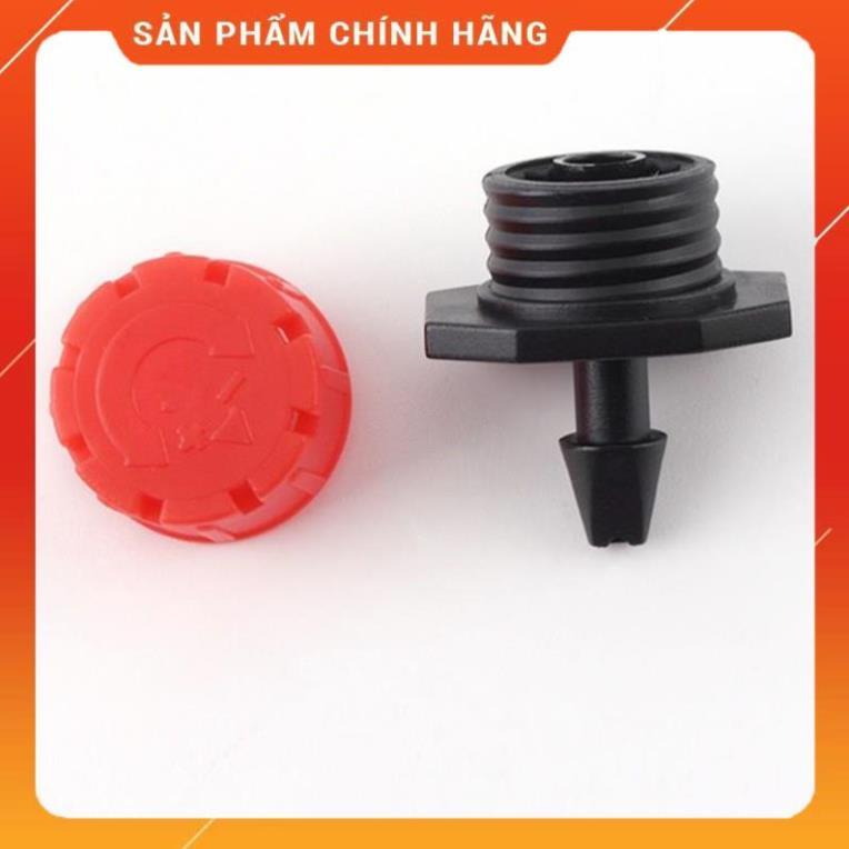 Bộ 100 Béc tưới cây con bọ - Đầu béc tưới nhỏ giọt 8 tia điều chỉnh được 206852d