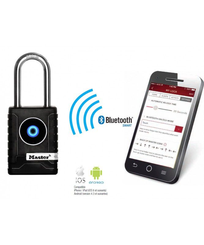 Khóa Master Lock 4401- Khóa Bluetooth