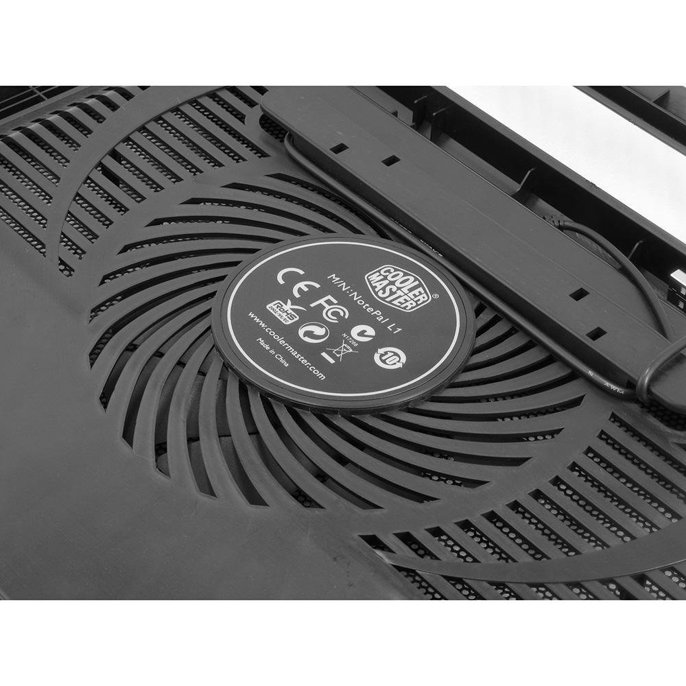 Đế tản nhiệt Laptop Cooler Master Notepal L1 - Hàng Chính Hãng