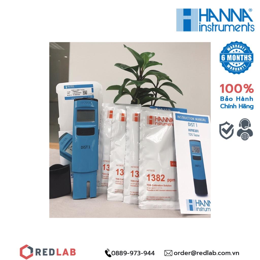 Bút đo nhiệt độ nước/tổng chất rắn hòa tan thang thấp Hanna HI98301