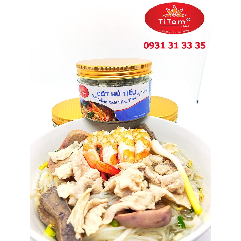 Gia vị hủ tiếu nêm sẵn - Cốt hủ tiếu TITOM 250g