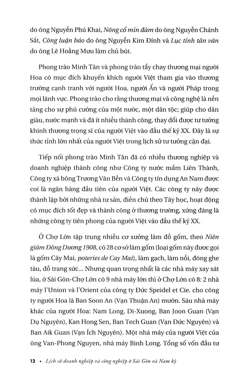 Sách Lịch Sử Doang Nghiệp Và Công Nghiệp Ở Sài Gòn Và Nam Kỳ Từ Giữa Thế Kỷ Xix Đến Năm 1945
