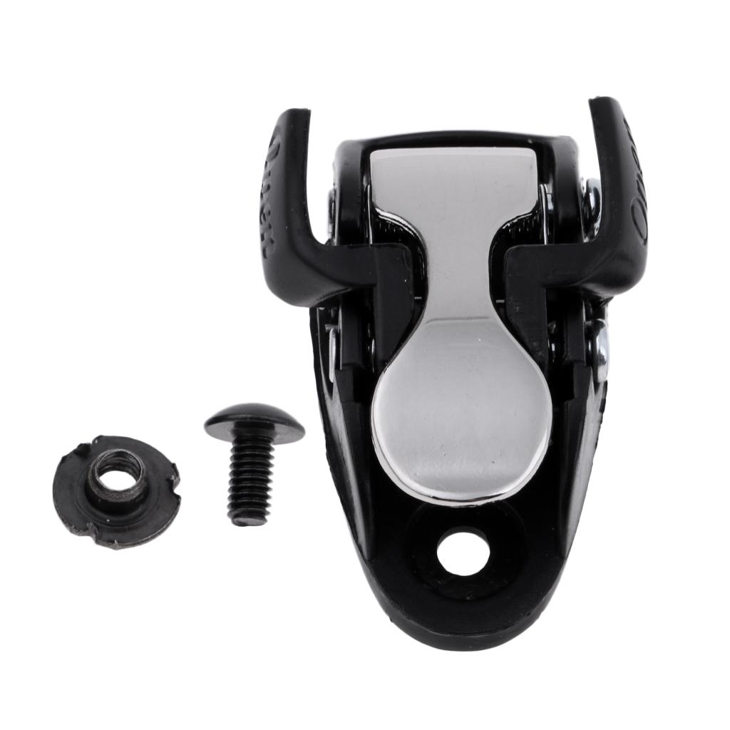 2xInline Skating Spider Buckle Roller Skate Boot Clasp with Screw Nut Black