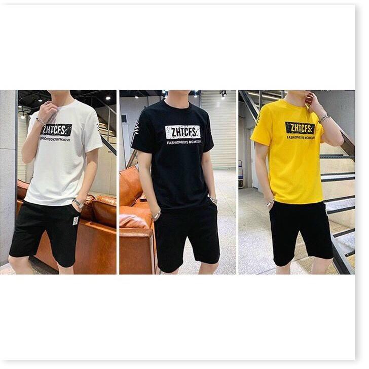 SET BỘ THUN HÈ THỂ THAO NAM CỰC CHẤT , SIÊU HOT HÈ 2021 THỜI TRANG KME FASHION