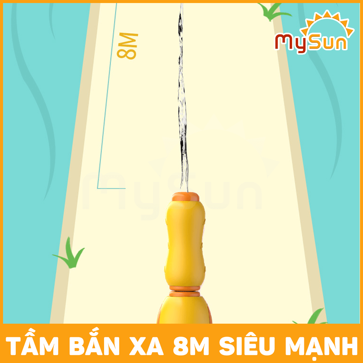 Balo súng phun bắn nước đồ chơi mini giá rẻ cho bé bắn xa siêu mạnh MySun