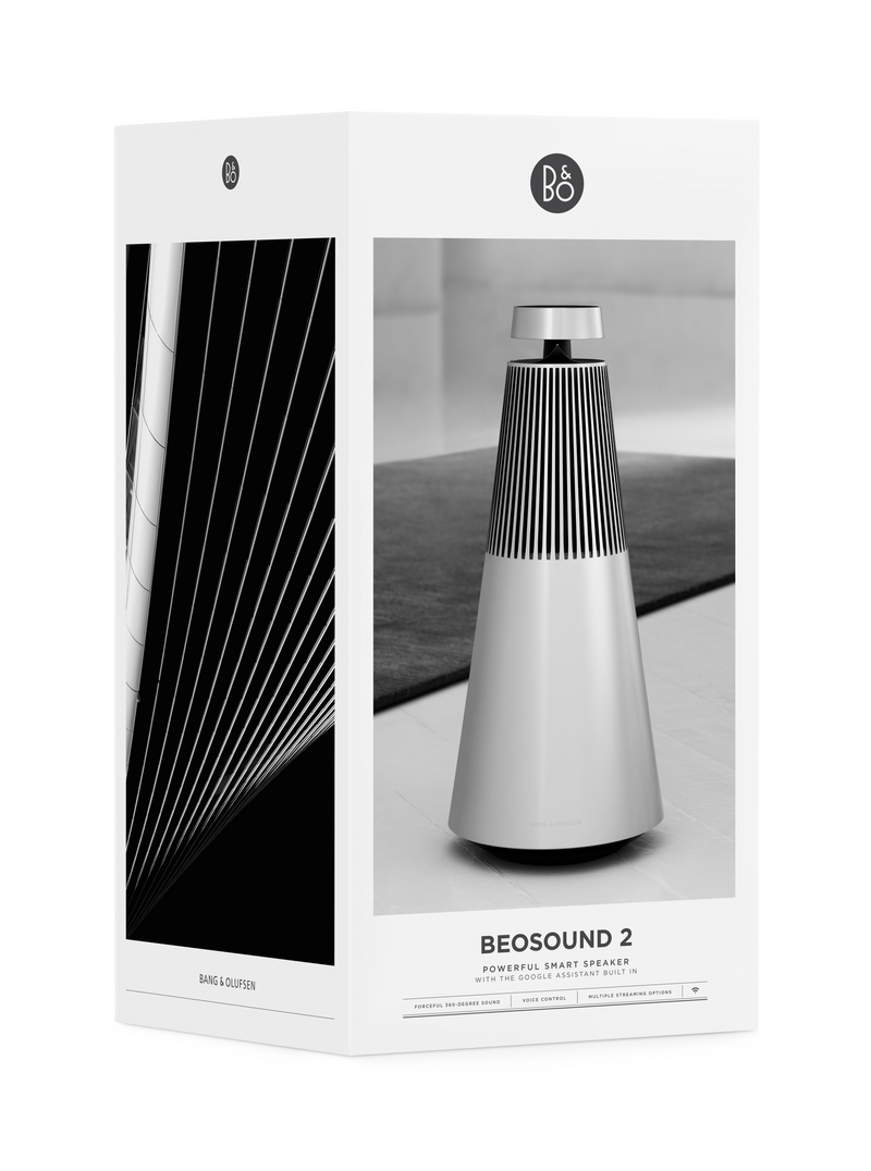 Beosound 2 với Google Assistant - Loa B&amp;O Wifi mạnh mẽ và thanh lịch - Hàng chính hãng