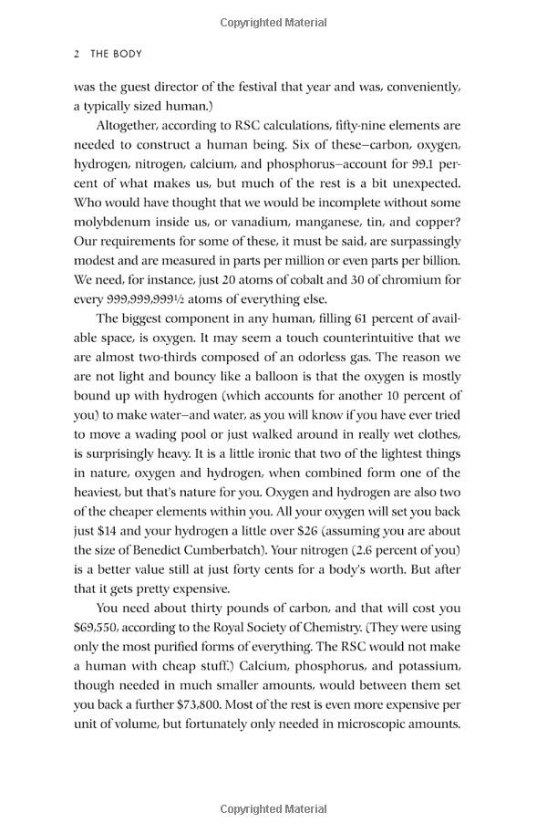 The Body: A Guide For Occupants
