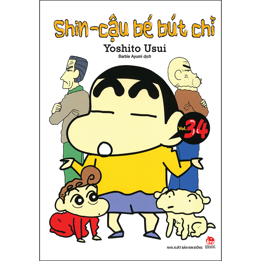 Shin - Cậu Bé Bút Chì Tập 34 (Tái Bản 2023)