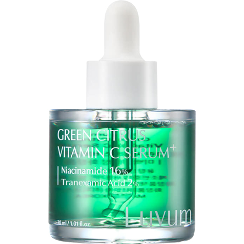 Tinh chất dưỡng sáng da Luvum Green Citrus Vitamin C Serum Plus (30ml) - Hàng chính hãng