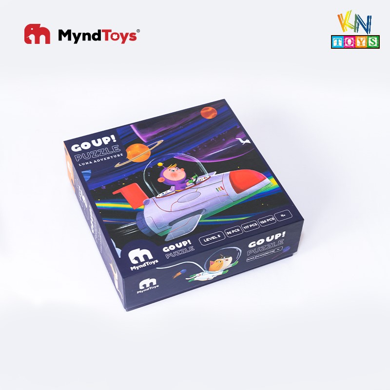 Đồ Chơi Xếp Hình MyndToys - GO UP! Puzzle – Level 5 – Luna Adventure (Cho Bé Từ 4 Tuổi)