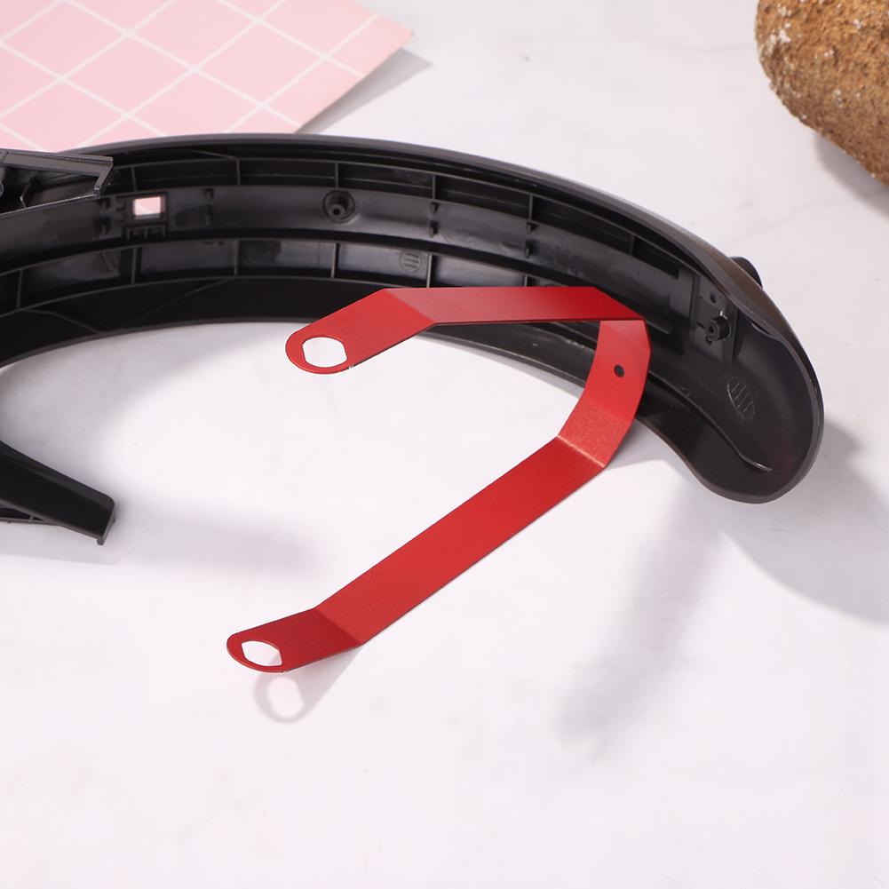 Hỗ trợ chắn bùn phía sau hợp kim nhôm cho Ninebot Max G30 G30D SCOOTER SCOOTER MUD GARANT BRACKET Sửa chữa Phụ kiện Color: Black