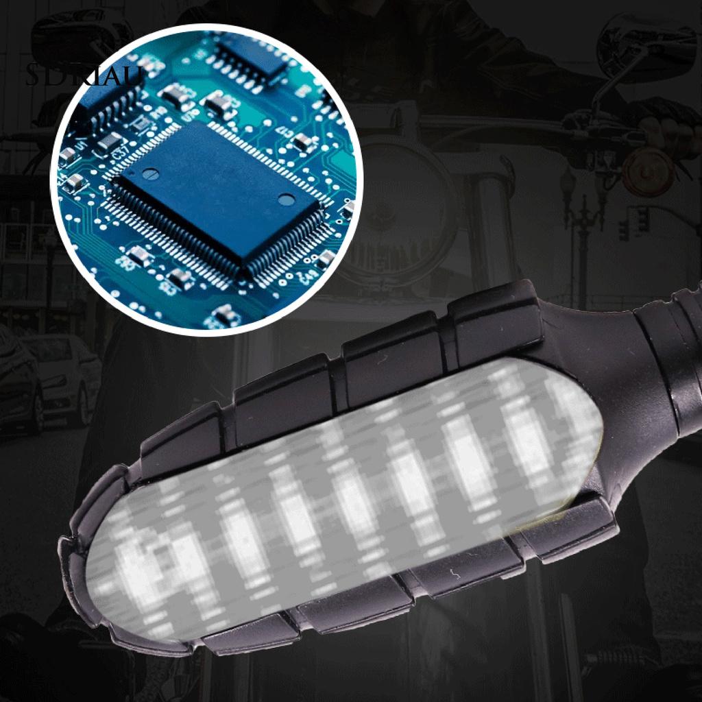 Set 2 Đèn Tín Hiệu Đa Năng 16 Bóng Led Cho Xe Mô Tô