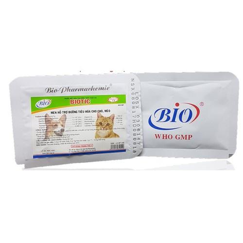 Combo 5 Gói Men Tiêu Hóa Cho Chó Mèo BIOTIC - Hỗ Trợ Điều Trị Tiêu Chảy