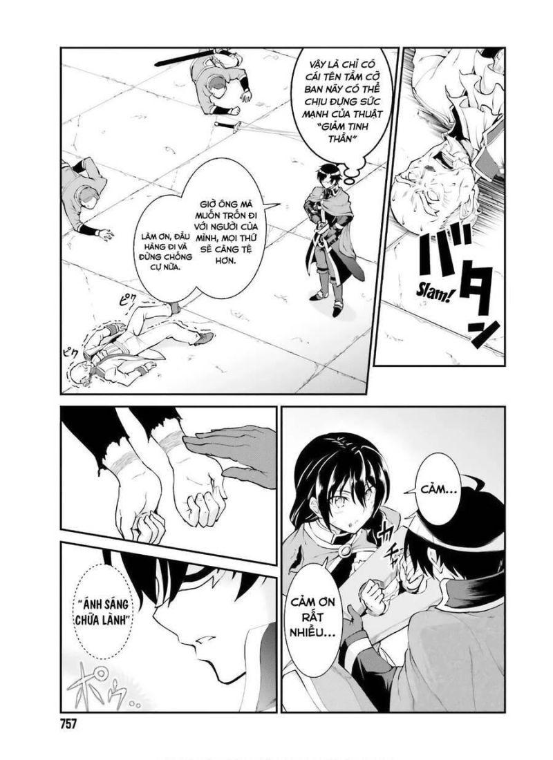 vì thích một cuộc sống nhàn nhã, sau khi đánh bại quỷ vương, anh ta lập một hội quán và sống ẩn dật chapter 18.5 8