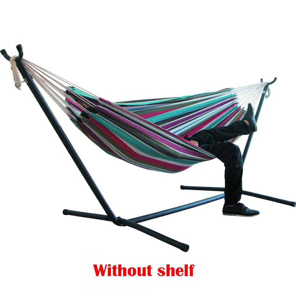 200*150Cm 2 Người Võng Cắm Trại Làm Dày Đu Ghế Ngoài Trời Treo Giường Vải Bố Hình Hoa Đính Đá Không Có võng Đứng