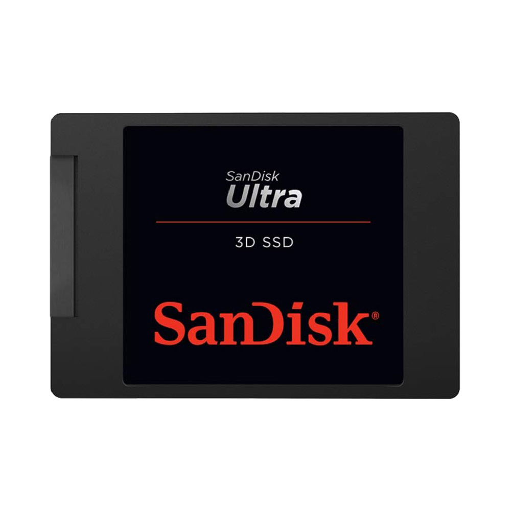 Ổ cứng gắn trong SanDisk SSD Sandisk Ultra 3D NAND SATA III 2.5 inch 500GB SDSSDH3-500G-G25 -Hàng chính hãng