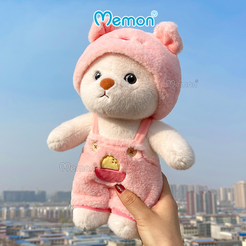 Gấu Bông Teddy Lena Cosplay Thỏ, Khủng Long, Heo, Vịt Cực Cute 28cm - 55cm Cao Cấp Memon