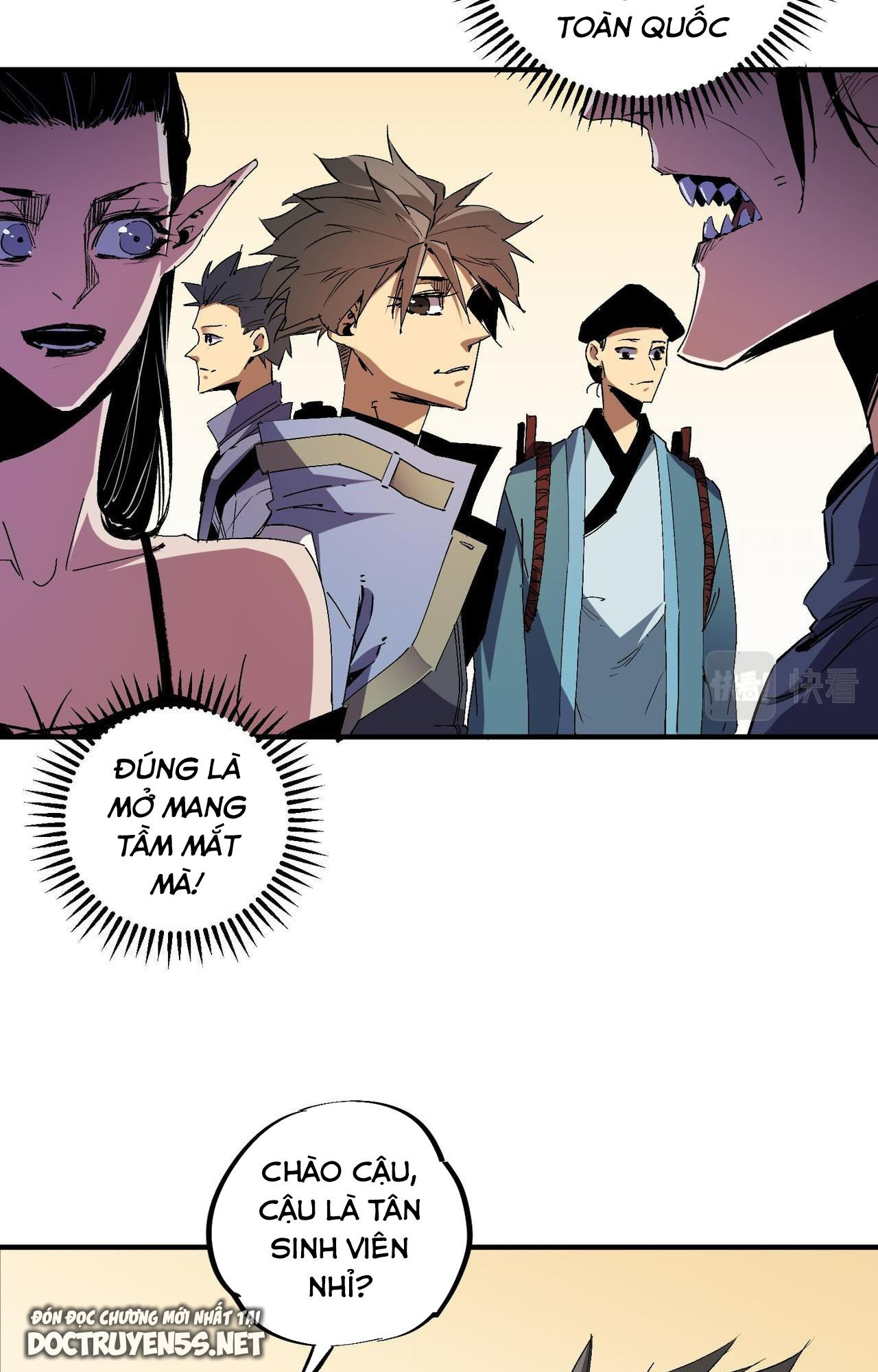 toàn dân chuyển chức: không có chức ta kết thúc thần minh chapter 11 34