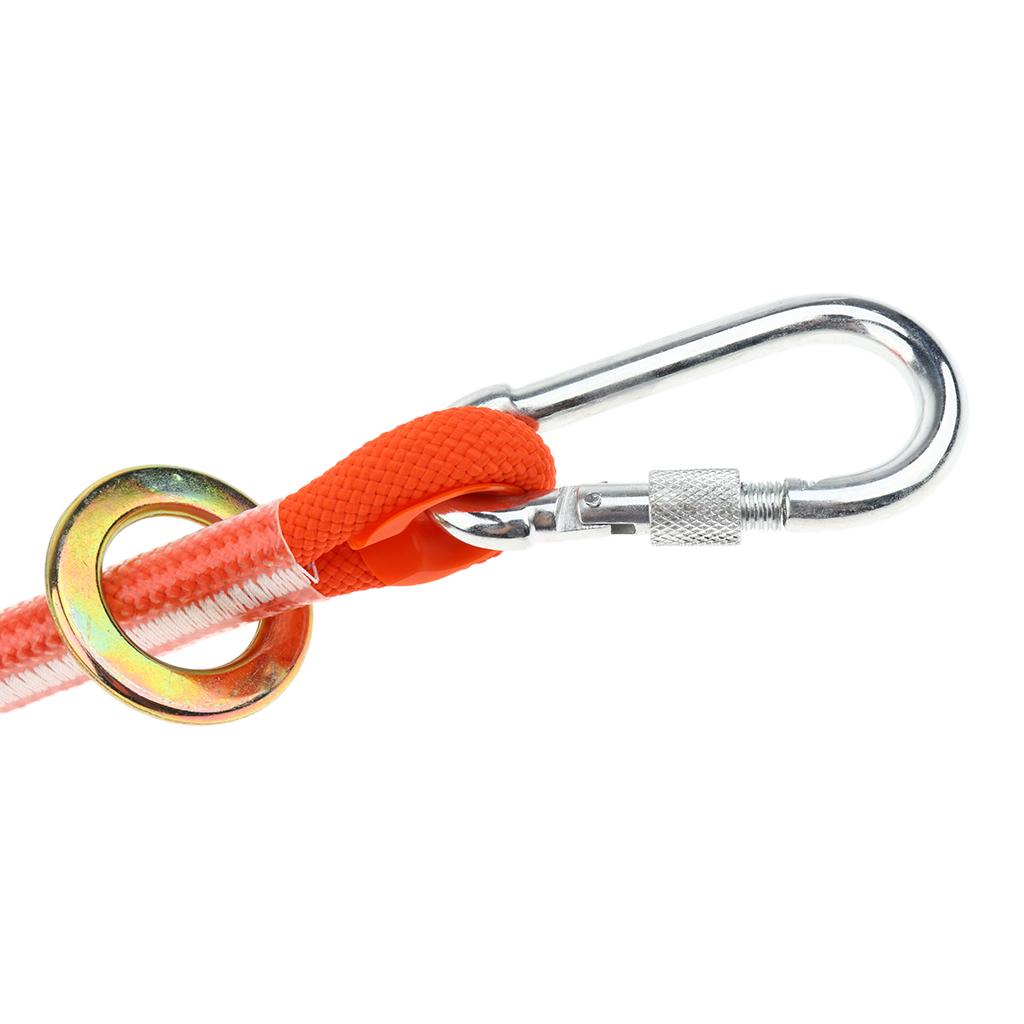 Sturdy Heavy Duty Half Body Climbing Harness Safety Belt Rope S 1.6m