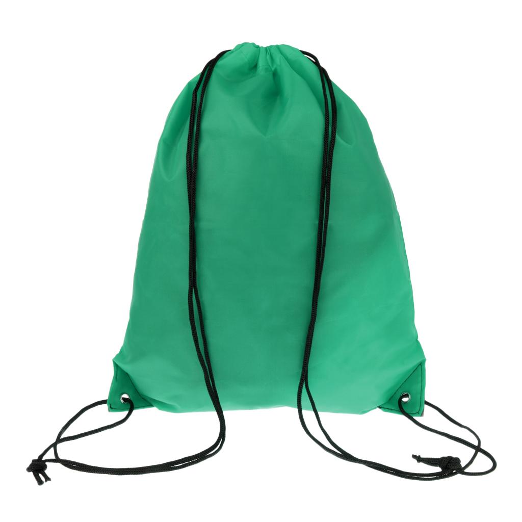 Drawstring Backpack Storage Bag Day Pack Sack for Gym Sport Travel Camping