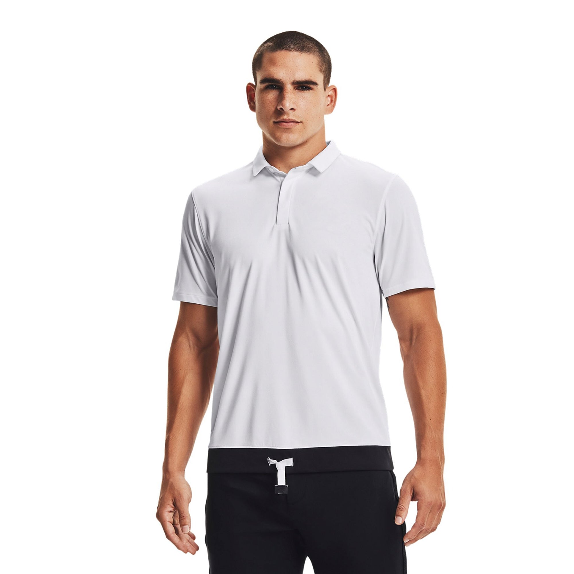 Áo thun polo tay ngắn thể thao nam Under Armour GOLF - CURRY - 1366255-100