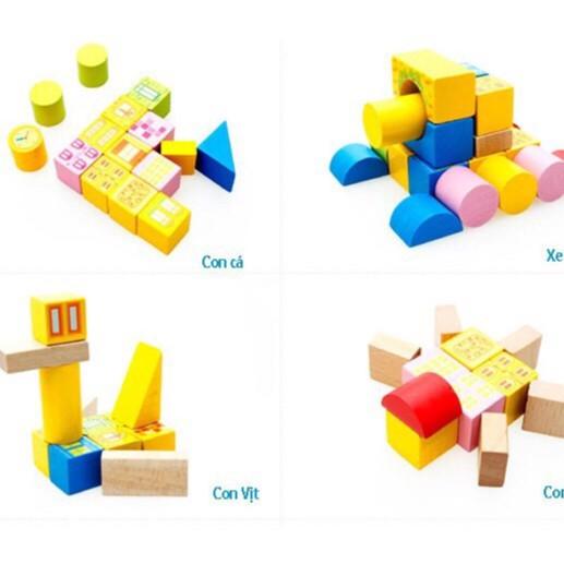 Bộ Lắp Ghép Mô Hình Thành Phố 100 Chi Tiết