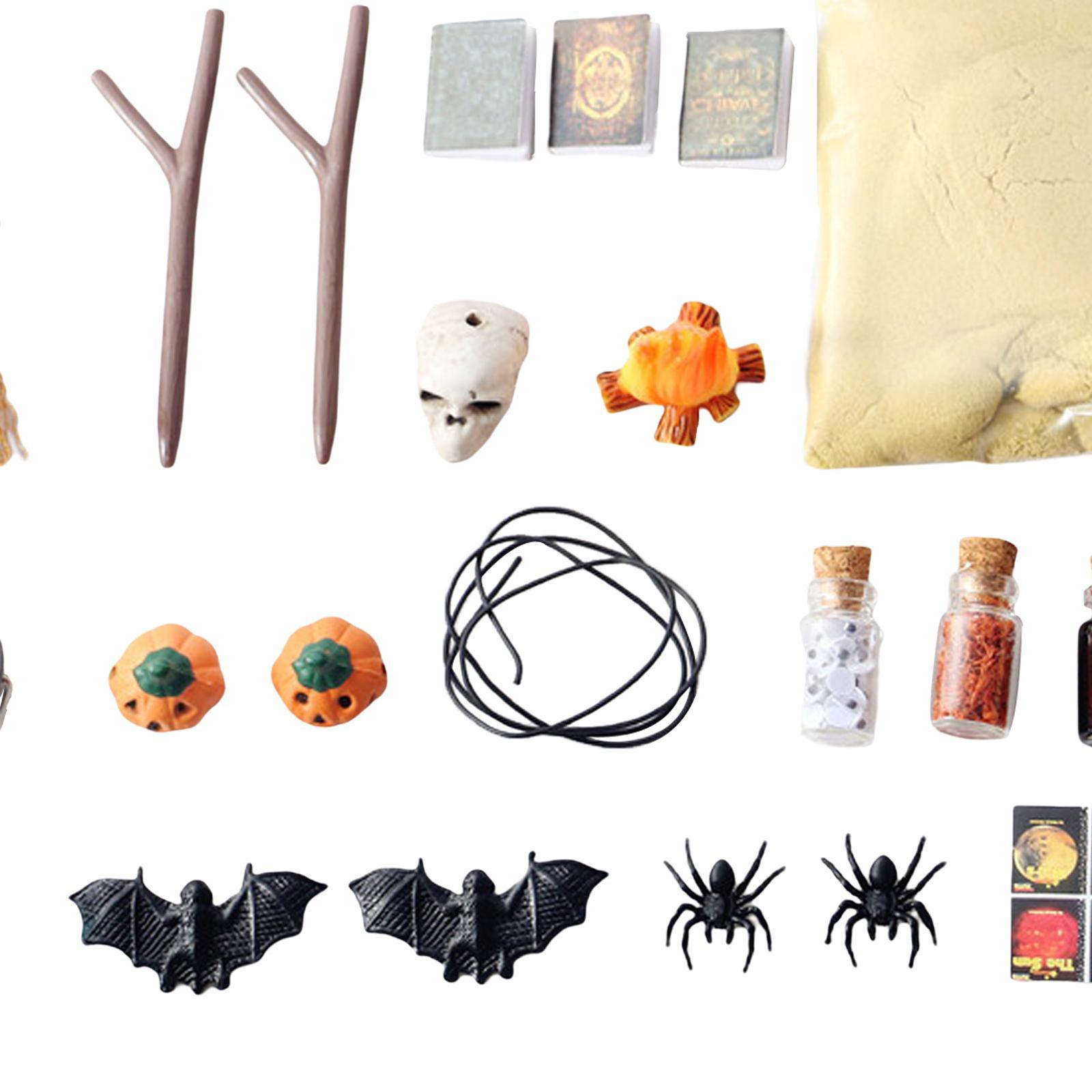 Simulation Dollhouse Christmas Miniature Ornament Kits Living Room Decor