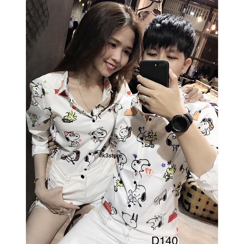 Áo đôi sơ mi cao cấp