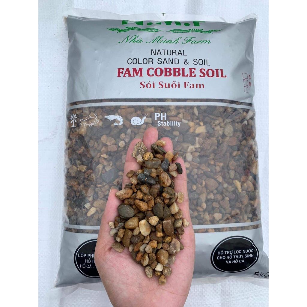 Sỏi Suối Fam - Sớt lẻ 1Kg