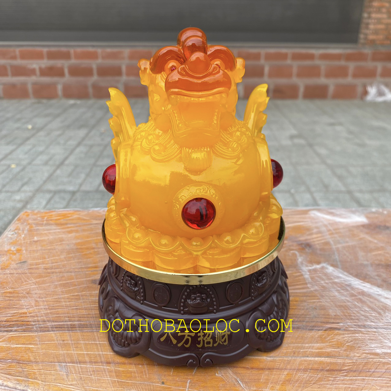 Tỳ Hưu Phong Thủy Chiêu Tài Hút Lộc cao 17cm – Hàng nhập khẩu