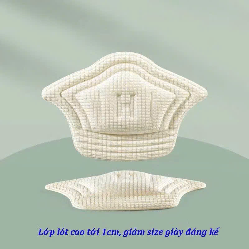 Lót Gót Giày Mềm Mại, Miếng Dán Gót Giày Chống Đau Chân, Đệm Gót Chân Chống Rộng - HÀNG CHÍNH HÃNG MINIIN