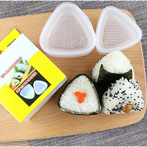 SET 2 KHUÔN ÉP CƠM SUSHI TAM GIÁC - CAO CẤP