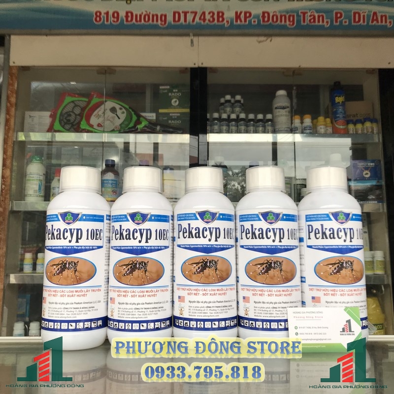 THUỐC DIỆT MUỖI PEKACYP 10EC