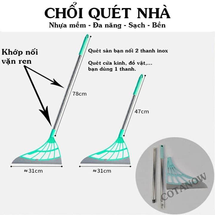 Chổi Silicon Quét Nhà Lắp Ghép