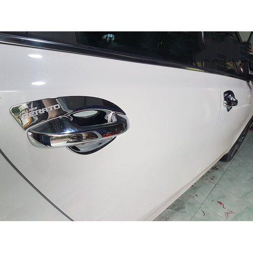 Ốp Hõm Cửa Xe Kia Cerato 2019-2020-2021 Mạ Crom