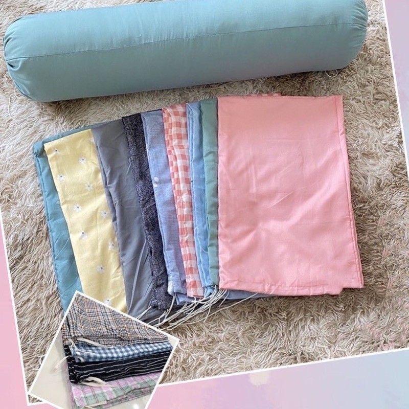 vỏ gối ôm chất cottonpoly,tici