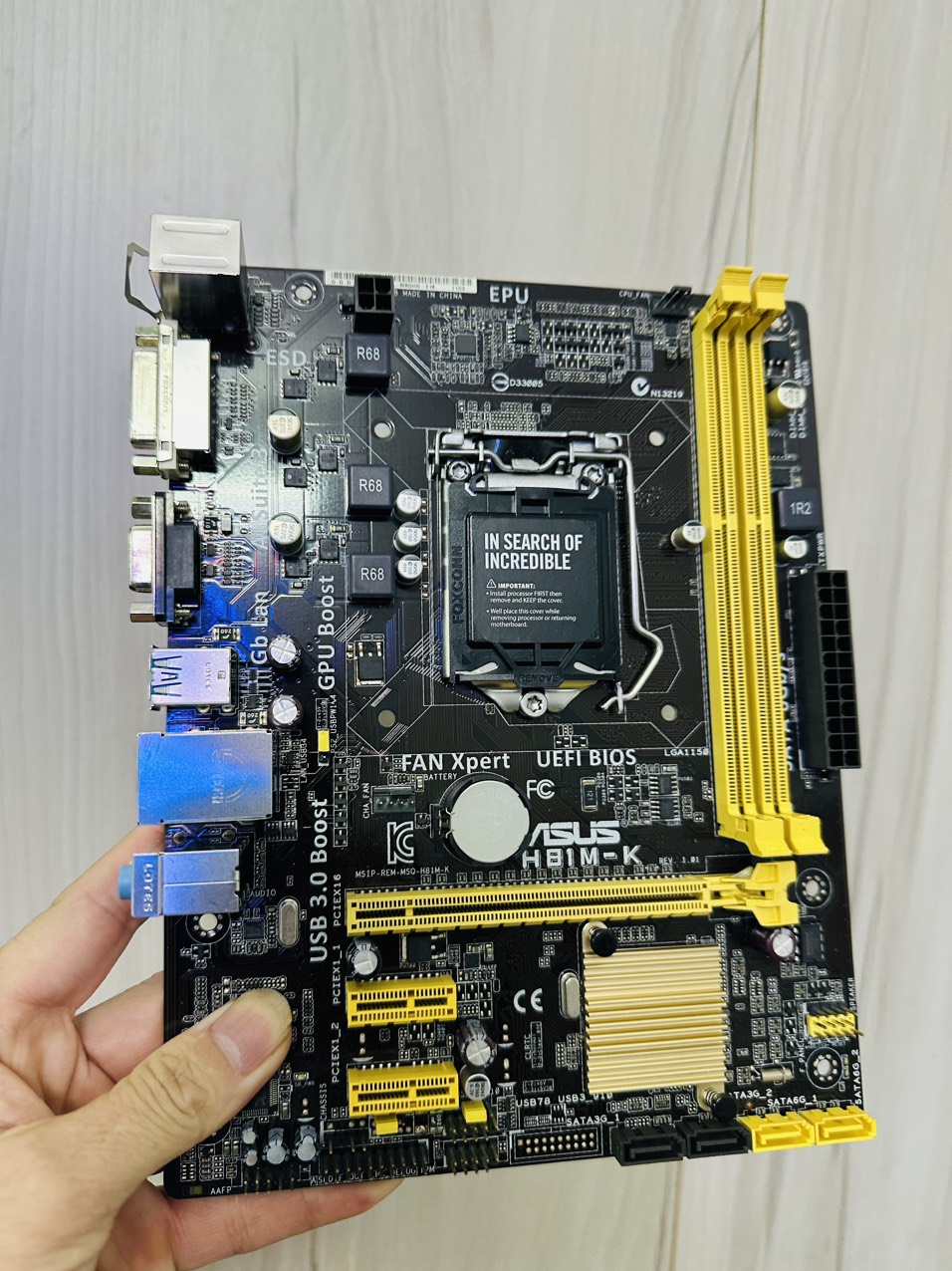 Bo Mạch Chủ (Mainboard) ASUS H81M-K (HÀNG CHÍNH HÃNG)