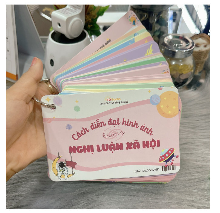 Sách - FlashCard Cách diễn đạt hình ảnh trong nghị luận xã hội