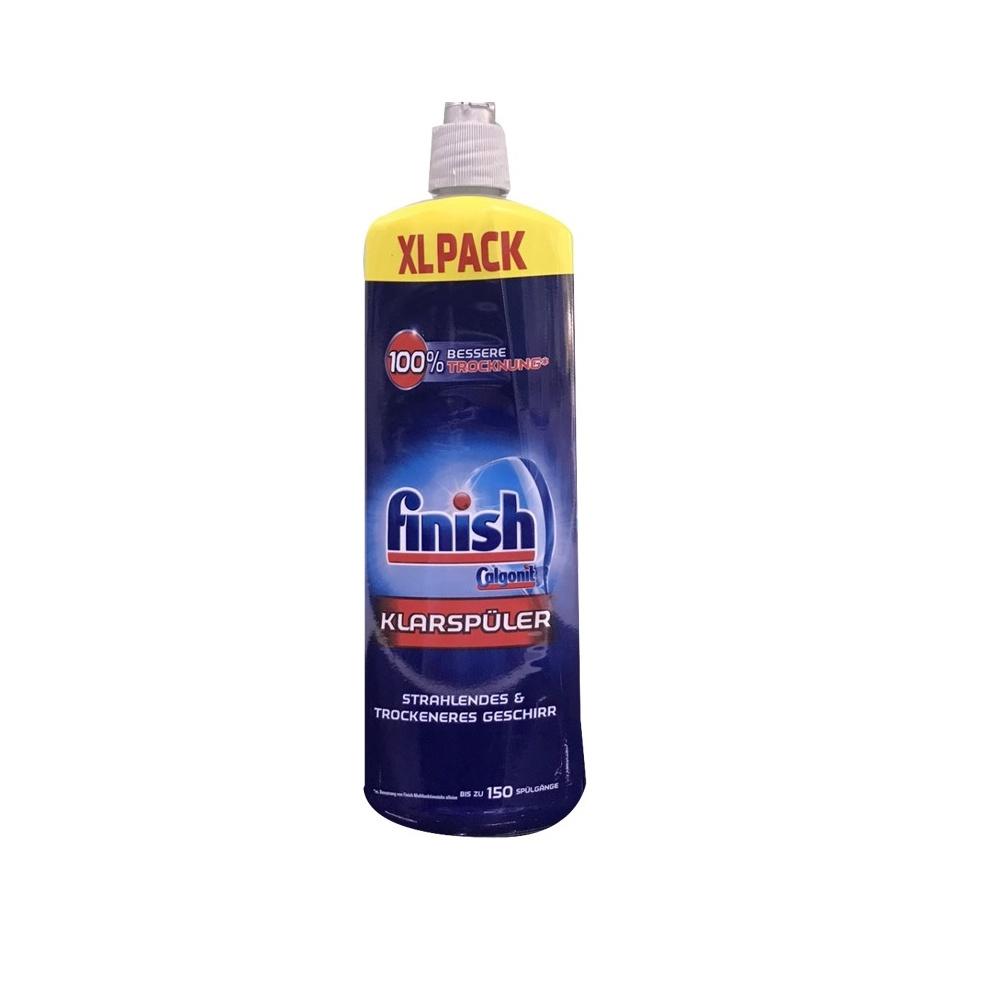 Combo 110 Viên rửa bát Finish+750ml Nước làm bóng+muối finish 1,2kg NK CHÂU ÂU