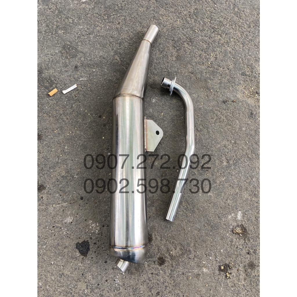Pô TĂNG FUTURE LED INOX 304 móc ấm kèm CỔ thông dụng mọi xe máy