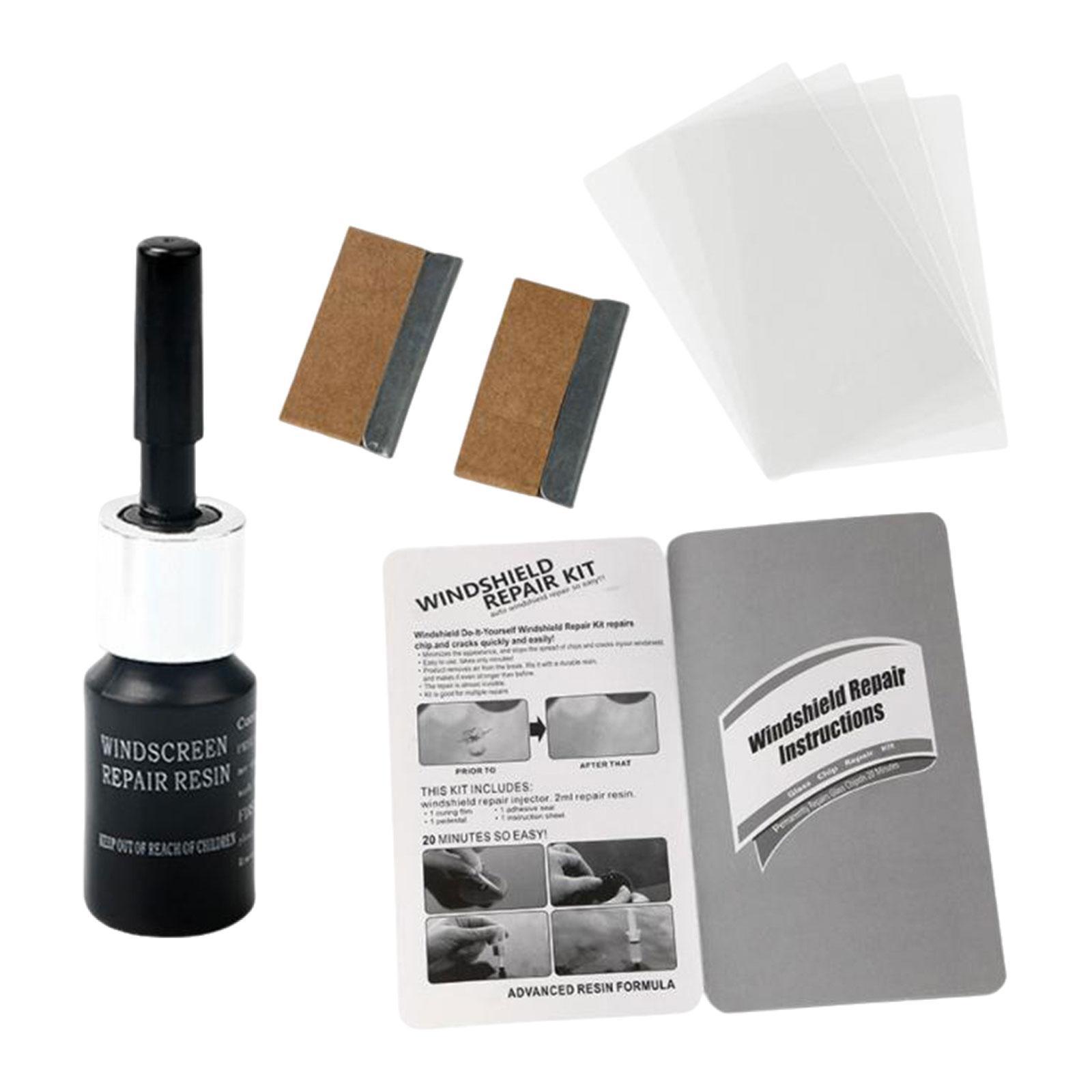 Car Windshield Crack Repair Resin Vehicle Glass ,DIY Windscreen Tool, Easy to Use ,Automotive Repair Fluid for Lightweight